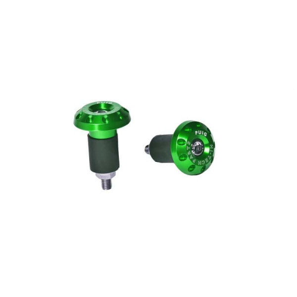 Puig Racing Bar Ends Green